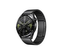 CINTURINO INF in titanio regolabile compatibile con Huawei GT4/Buds 22mm Grigio scuro, Titanio