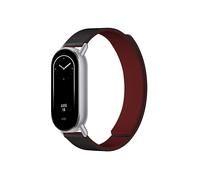 CINTURINO INF Magnetico in Pelle Kona Bicolore rosso e nero, Silicone + PU