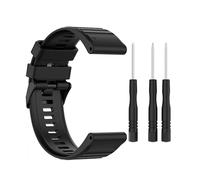 Cinturino INF per Garmin Fenix 7/6/5 Nero,