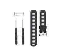 Cinturino INF per Garmin Forerunner 220/230/235/620/630/735XT nero e grigio,