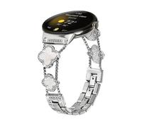 CINTURINO INF Pixel Watch 1/2/3 - in lega compatibile con Google Pixel Watch 1/2/3, regolabile Argento, Lega