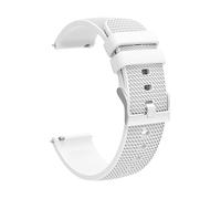CINTURINO INF Vivoactive 4 18 mm - in silicone impermeabile, compatibile con Garmin Bianco,
