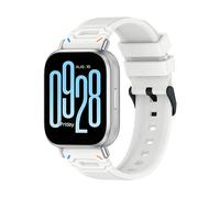 CINTURINO INF Watch 5 - in silicone impermeabile, compatibile con Redmi e Huawei GT5/GT4 Bianco, Silicone