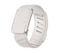 CINTURINO INF Whoop 4 - in silicone impermeabile regolabile grigio chiaro, Silicone