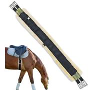Cinturino Inglese In Pile Per Sella Western Elastico In Acciaio Inox Cavallo Traspirante E Robusto, Circonferenza