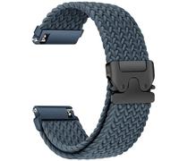 Cinturino intrecciato da 18 mm per orologio Garmin Venu 3S/Venu 2S/Vivoactive 4S/Forerunner 265s/255s/255s Music/Vivomove 3S/Move3S uomo/donna, cinturino sportivo in nylon da 18 mm, fibbia a