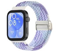 Cinturino intrecciato per Huawei Watch Fit 4 Pro 3 Bracciale sportivo in nylon per Huawei Fit3 Fit4 4Pro Band Accessori, viola, per Huawei fit 3