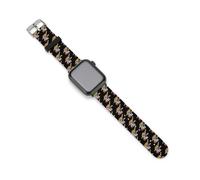 Cinturino LGBT con scritta in inglese "I'm Hers Lesbian Couple LGBT", compatibile con iWatch, cinturino morbido e divertente per Smart Watch, 38 mm/40 mm, 42 mm/44 mm, 42mm/44mm, Silicone, Nessuna