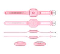 Cinturino localizzatore in silicone adatto per Tile Life360 Mate 2024 Tracker (Tracker non incluso) Dispositivo anti-smarrimento Supporto in silicone per corsa