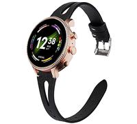 Cinturino LvBu compatibile con Fossil Gen 6 da donna, in pelle Quick Release Classic di ricambio per smartwatch Fossil Gen 6 42 mm,