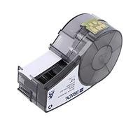 Cinturino M21-500-595-WT 12,7 mm 6,4 m bianco colore del disegno: nero trasfe...