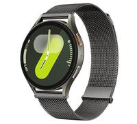 Cinturino magnetico a rete in acciaio inossidabile da 20 mm, compatibile con Samsung Galaxy Watch 7/6/5/4/FE 40 mm 44 mm, cinturino milanese compatibile con Huawei GT3 42 mm/Vivoactive 6/5/3
