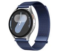 Cinturino magnetico a rete in acciaio inossidabile da 20 mm, compatibile con Samsung Galaxy Watch 7/6/5/4/FE 40 mm 44 mm, cinturino milanese compatibile con Huawei GT3 42 mm/Vivoactive 6/5/3