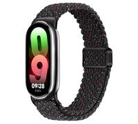 Cinturino magnetico in nylon compatibile con Xiaomi Mi Band 9/8, traspirante, regolabile, con chiusura magnetica scorrevole, For MI band 8/9, Agata