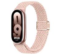 Cinturino magnetico in nylon compatibile con Xiaomi Mi Band 9/8, traspirante, regolabile, con chiusura magnetica scorrevole, For MI band 8/9, Agata