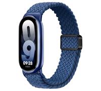 Cinturino magnetico in nylon compatibile con Xiaomi Mi Band 9/8, traspirante, regolabile, con chiusura magnetica scorrevole, For MI band 8/9, Agata