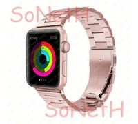 CINTURINO METALLO FIBIA A FARFALLA APPLE WATCH NIKE+ SERIE 2 38mm A1757 ORO ROSA
