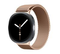Cinturino Milanesi Magnetico per Cinturini Samsung Galaxy Watch 8 40mm 44mm/8 Classic 46mm Uomo Donna,Milanese Loop Acciaio Inossidabile Maglia Metallo Bracciale per Samsung Watch 8/8 Classic Band