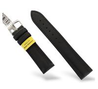 CINTURINO MORELLATO BAND WATCH MICROFORATO NERO 18 20 22 m