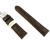 CINTURINO MORELLATO BAND WATCH VITELLO MARRONE STAMPA ALLIGATORE 18 20 22 24