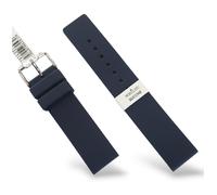 CINTURINO MORELLATO IN SILICONE BLU UNISEX TAGLIO DRITTO