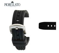 CINTURINO MORELLATO IN SILICONE NERO RIGHE