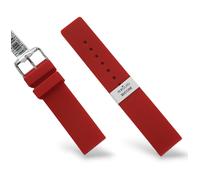 CINTURINO MORELLATO IN SILICONE ROSSO UNISEX TAGLIO DRITTO