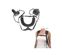 Cinturino Optech 6501032 per Fotocamera Doppio Supporto Regolabile Nero