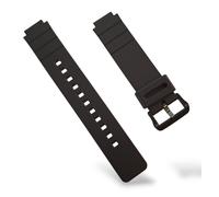 Cinturino Originale Casio in Resina Nera per Orologio MW-240-1