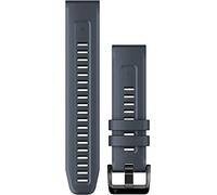 Cinturino Originale Garmin, 22mm, QuickFit, Silicone, Granite Blue