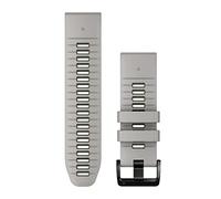 Cinturino Originale Garmin, 26mm, QuickFit, Silicone, Fog Gray & Moss (stile Garmin epix 2 Pro)