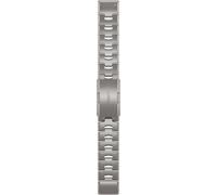 Cinturino Originale Garmin per le serie fēnix 5, 6, 7, Instinct, Instinct 2, Epix (Gen 2), Forerunner 935, 945, 955, quatix 5, 6, 7 e MARQ, 22mm, QuickFit, Titanio, Titanium