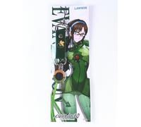 Cinturino originale Mari Makinami Illustrious Evangelion LAWSON dal Giappone F/S