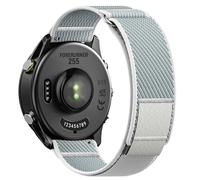 Cinturino orologio 22 mm Compatibile con Garmin Venu 2/3. Cinturino resistente in nylon per Forerunner 255/265, Vivoactive 4 Grigio