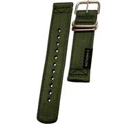 Cinturino orologio CASIO PRO TREK originale nylon verde 10685342 per PRG-340 ...