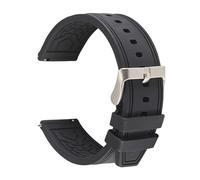 Cinturino Orologio Cinturino in silicone morbido for orologio, cinturino in gomma da polso a sgancio rapido, 20 mm, 22 mm, 24 mm, for uomo e donna, di ricambio for orologi sportivi Cinturini Orologi(A