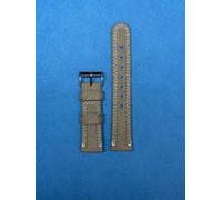 Cinturino Orologio Citizen 22mm - Cordura / Pelle Beige con Cuciture 59-S52649