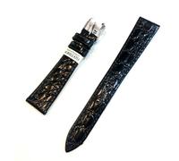 Cinturino Orologio da Uomo MORELLATO in Pelle Stampa Cocco NERO piatto 16 18 20