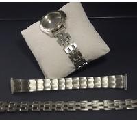 Cinturino Orologio IN Metallo Adatto Da Il 16 22mm-Modèle Elasticizzato