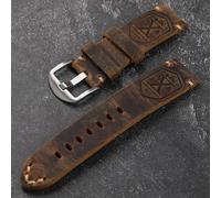 Cinturino Orologio In Pelle Flottiglia MAS 20mm 21mm 22mm 23mm 24mm 26mm