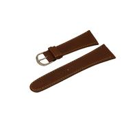 Cinturino Orologio IN Pelle Modello Piatto Marrone Disponibile Da 22mm Da 26mm