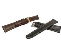 Cinturino Orologio IN Pelle Tipo Coccodrillo Da 18mm Da 28mm-Modèle Crono