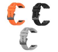 Cinturino orologio in silicone 26/20mm per Garmin Fenix 7X /7X pro / 7S / 7S pro
