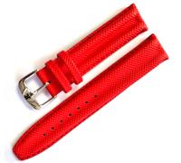 Cinturino Orologio Jacques Lemans 20mm Sportivo IN Pelle + Tessile Rosso
