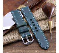 Cinturino orologio militare 106 fatto a mano in pelle punto pieno (18 mm, 20 ...