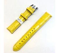 Cinturino Orologio MORELLATO in pelle imbottito stampa Cocco GIALLO 16 18 20 mm