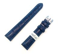 Cinturino Orologio MORELLATO PELLE Imbottito Stampa COCCO BLU CHIARO 18 20 22 mm