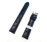 Cinturino orologio MORELLATO Vera PELLE Imbottito Stampa COCCO BLU 18 20 22 mm