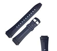 Cinturino orologio nero in gomma resina Orologio Compatibile con Casio AW-80 AW-82 telememo 30 Ref CR0AE80-10117230