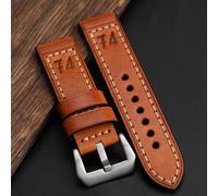 Cinturino orologio pelle marrone bronzo ottone 20mm 22mm 24mm 26mm per panerai